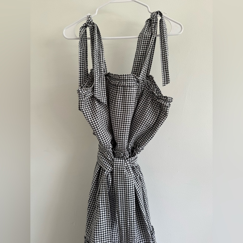 Lisa Marie Fernandez for Target Black and White Gingham Dress